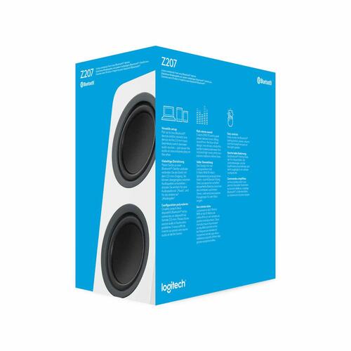 Logitech Z207 Bluetooth-højttalere 5 W – Hvid