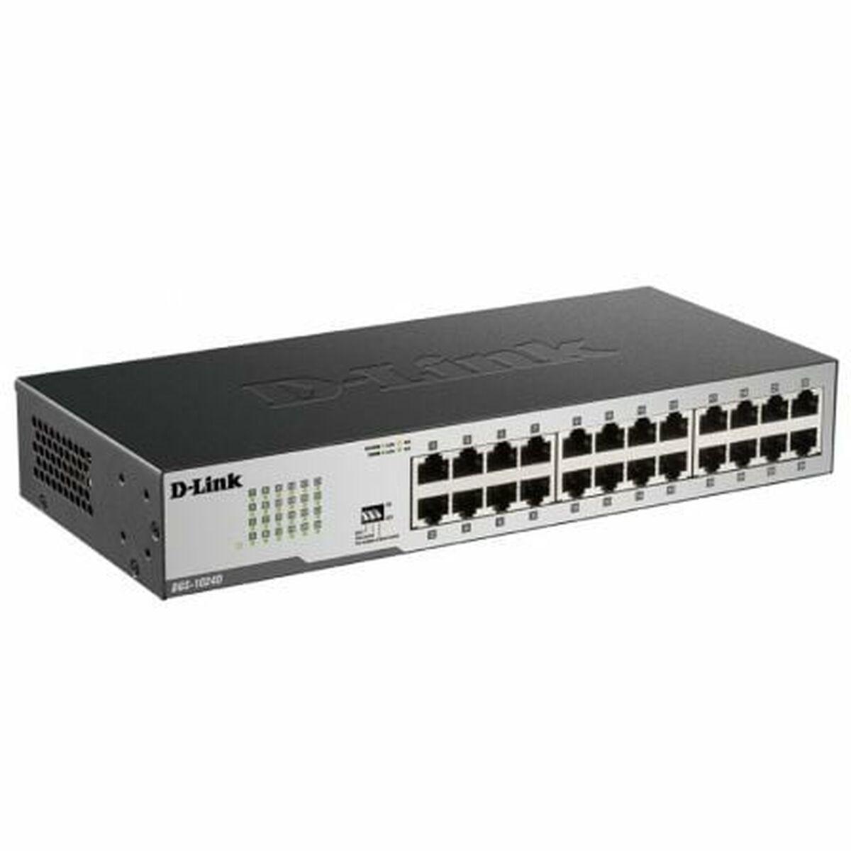 Netværksswitch D Link Dgs 1024d 24 Porte Gigabit