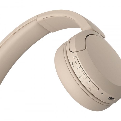 Trådløse høretelefoner Sony WH-CH520 - beige