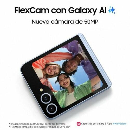 Samsung Galaxy Z Flip6 6,7" - 12 GB RAM, 256 GB - Gul