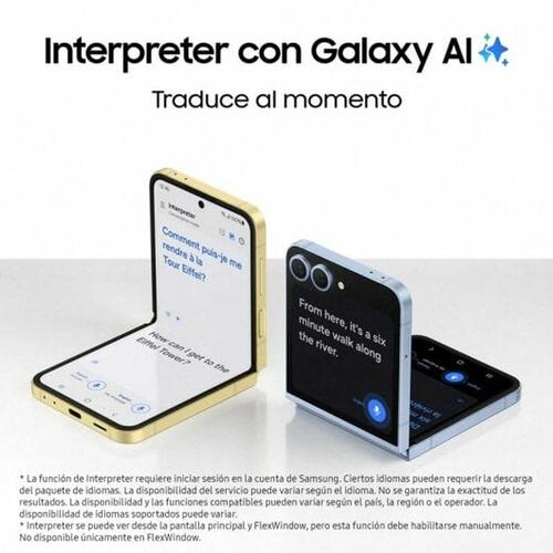 Samsung Galaxy Z Flip6 6,7" - 12 GB RAM, 256 GB - Gul
