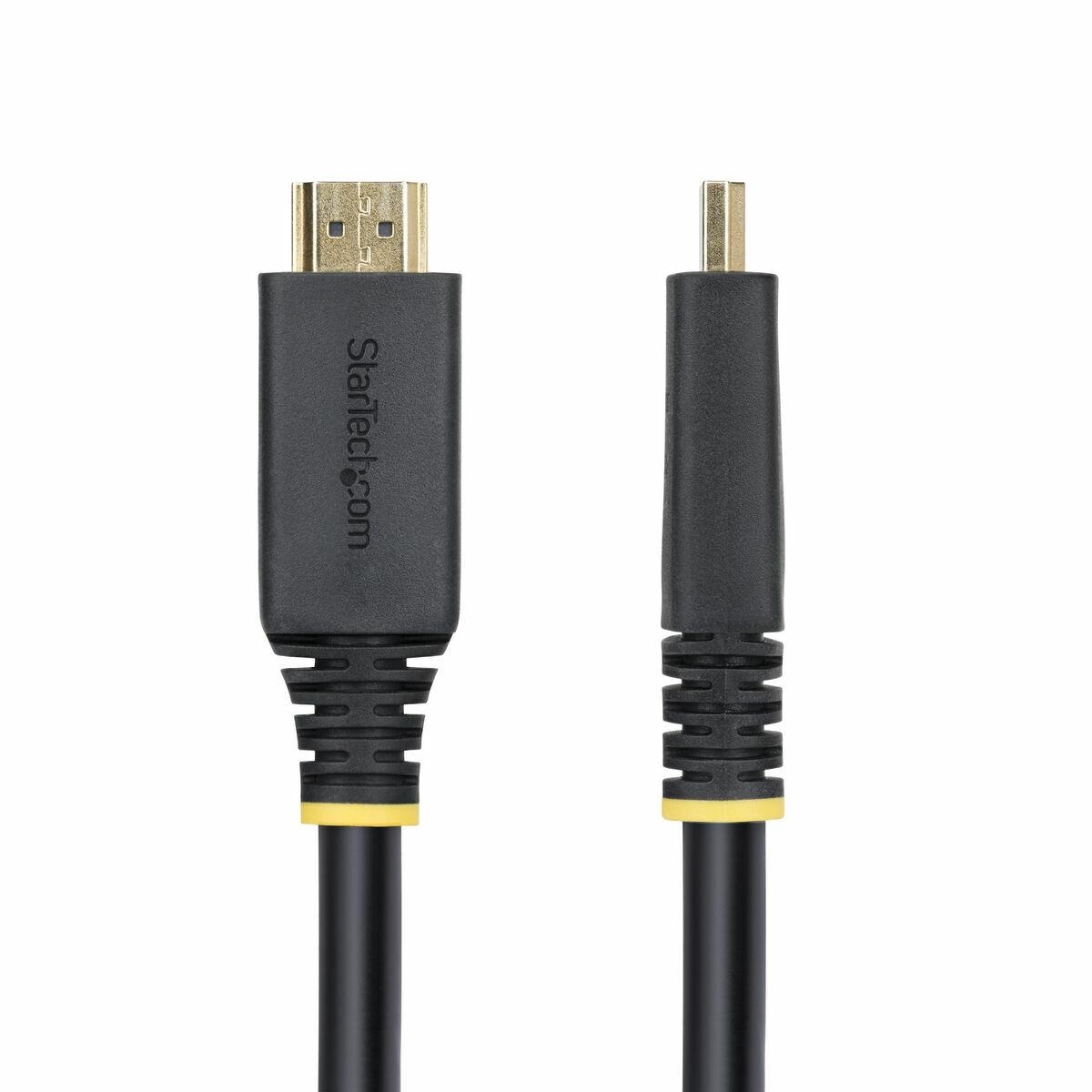 StarTech.com 15m (49.2ft) Active High Speed HDMI Cable 4K60Hz - HDMI cable with Ethernet - 15 m