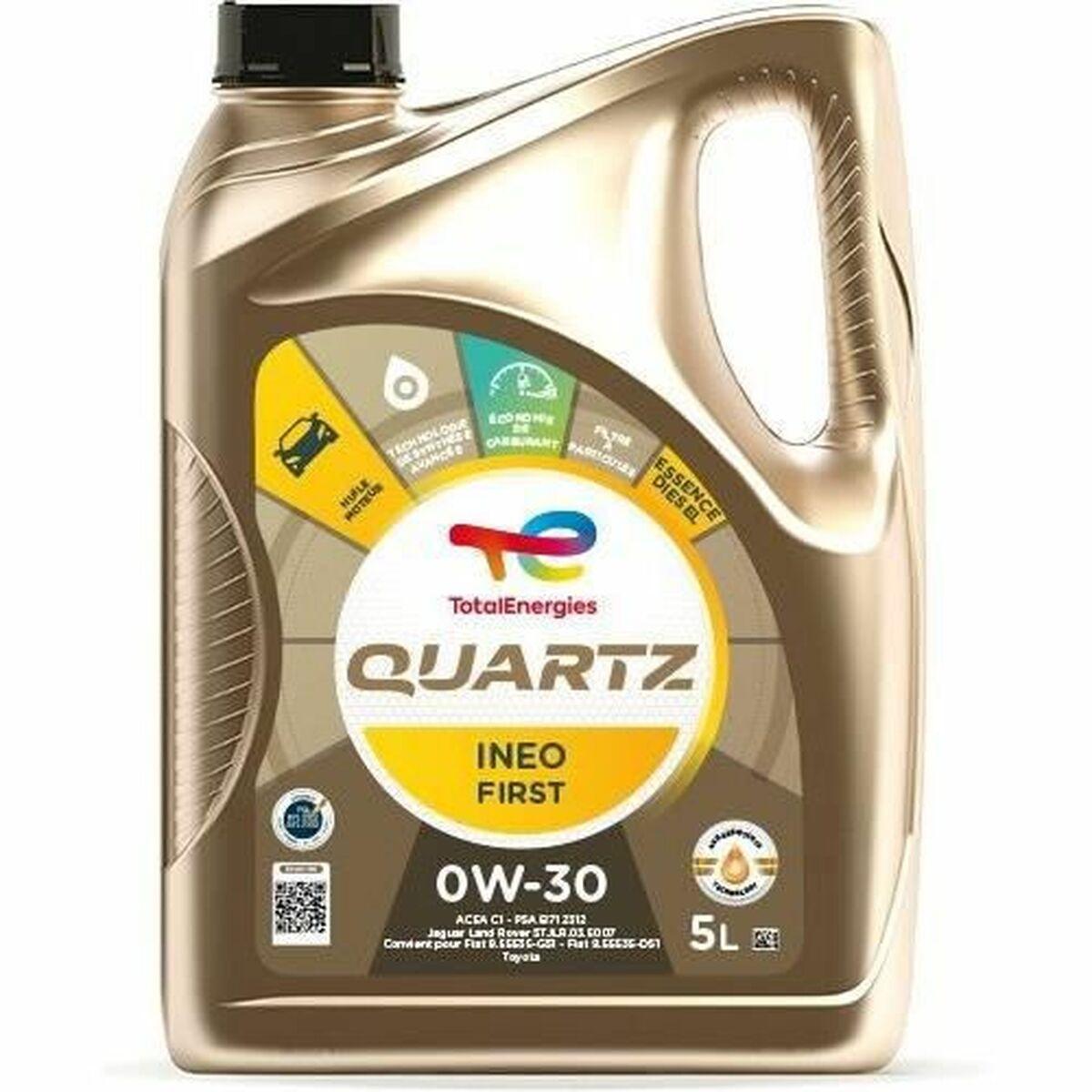 Motorolie 0W-30 til dieselbiler - TotalEnergies Quartz INEO First 5 l