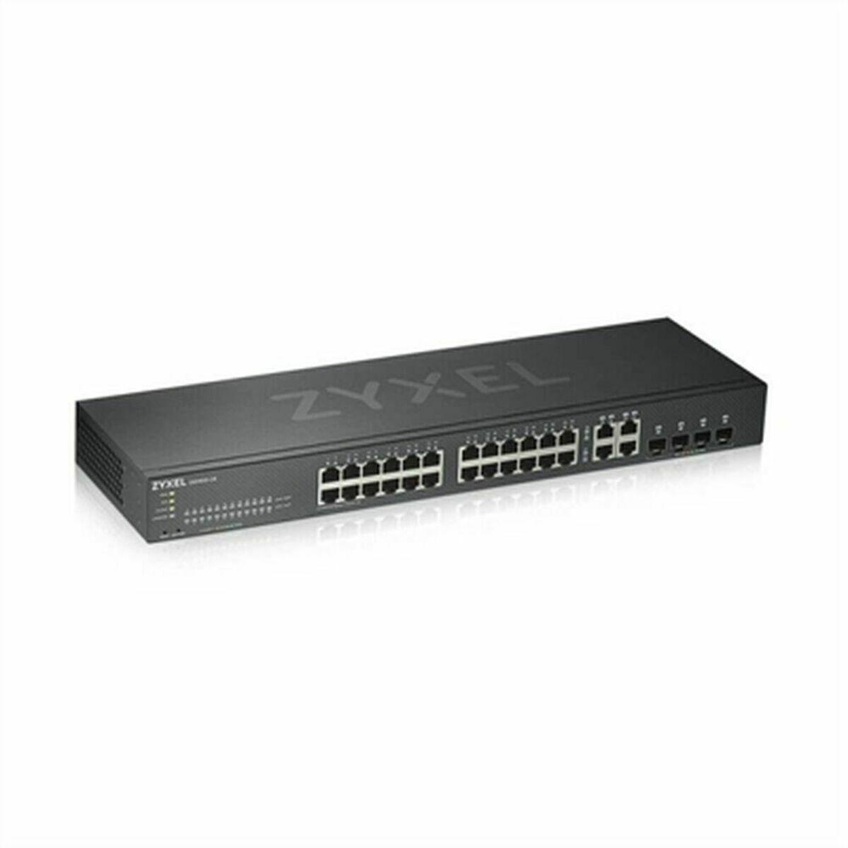 ZyXEL GS1920-24V2 netværksswitch, 24x RJ45 + 4x SFP