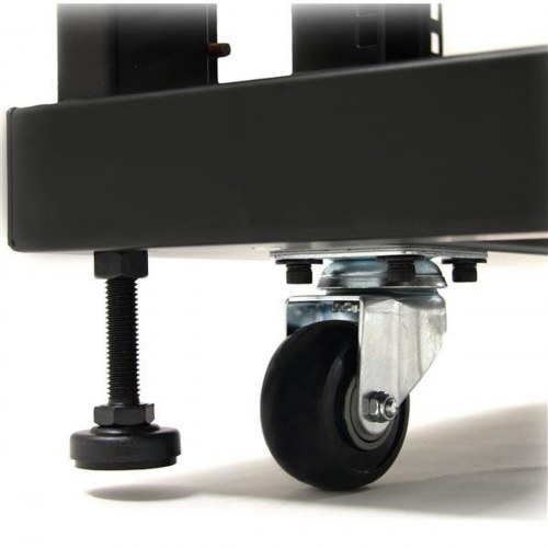Startech vægmonteret rack kabinet RK2536BKF - 25U, stål, sort