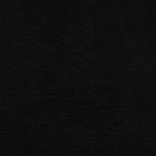 Gæstehåndklæder FROGN - 2 stk. sort 30×50 cm, 360 gsm bomuld