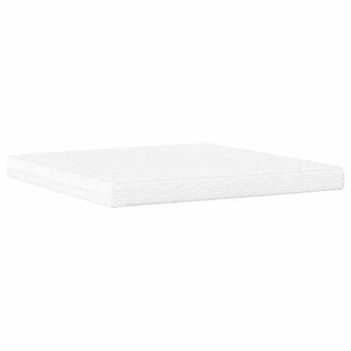 Seng med madras Hvar 200x200 cm - stof, sort