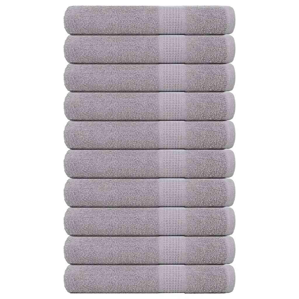 Saunahåndklæder 10stk. 80x200cm 360g/m2 100% bomuld grå