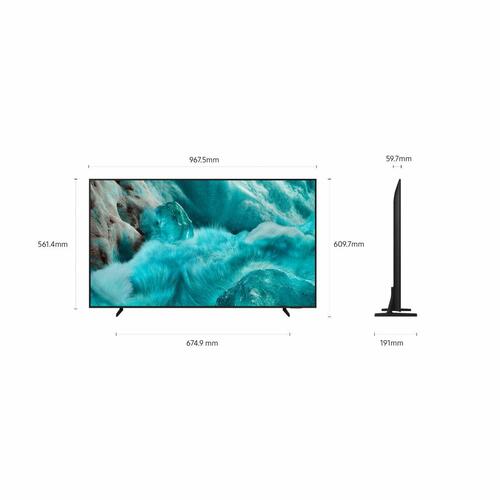 Samsung TQ43Q7F 43" QLED 4K Ultra HD HDR Smart TV (sort)