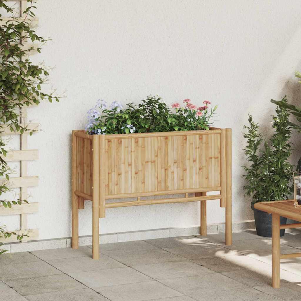 Højbed Brun 90 x 35 x 70 cm Bambus