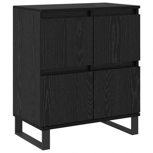 Skænk 2 stk. sort eg - 60 x 35 x 70 cm