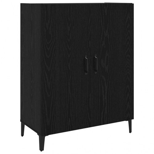 Højskab sort eg 69,5 x 34 x 180 cm