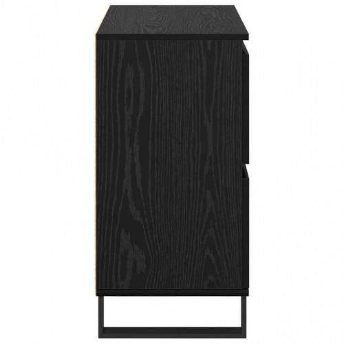 Skænk 3 stk. sort eg 60 x 35 x 70 cm