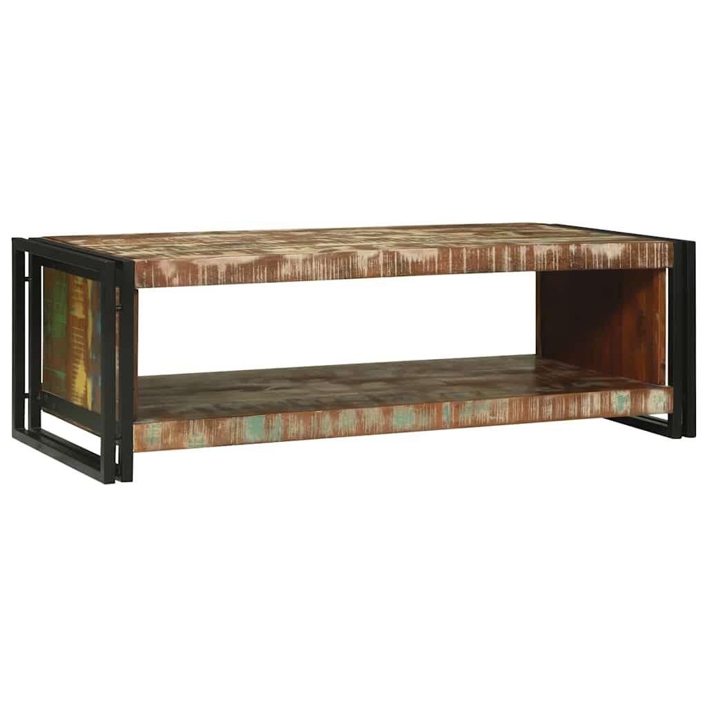 Sofabord Brun 120 x 50 x 38 cm Massivt genanvendt træ