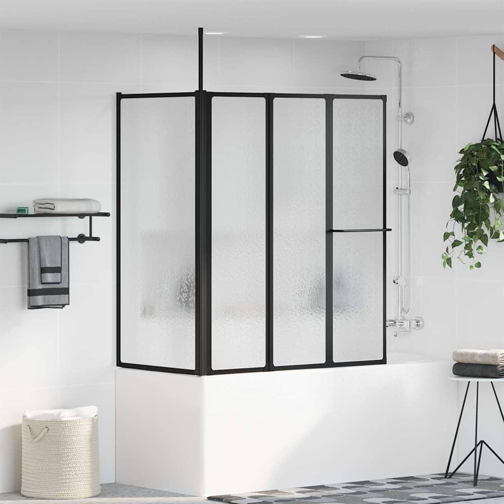 Brusevæg Andet Sort 120 x 70 x 137 cm Aluminium
