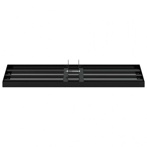 Havegreb sort 75 x 25 x 6 cm i pulverlakeret stål
