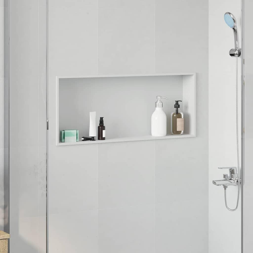 Bruse Niche Hvid 75 x 30 x 9.5 cm Rustfrit stål