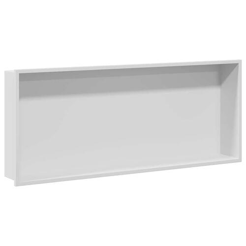Bruse Niche Hvid 75 x 30 x 9.5 cm Rustfrit stål