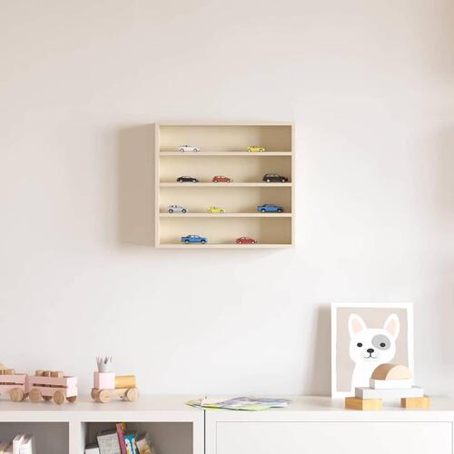 Træ samler udstillingskasse Brun 40 x 8.5 x 37 cm Krydsfinér