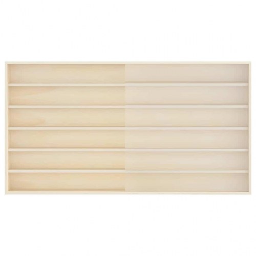 Træ samler udstillingskasse Brun 100 x 8,5 x 54 cm Krydsfinér