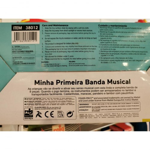 Fisher-Price Band Drum - musiklegetøj til børn 2+