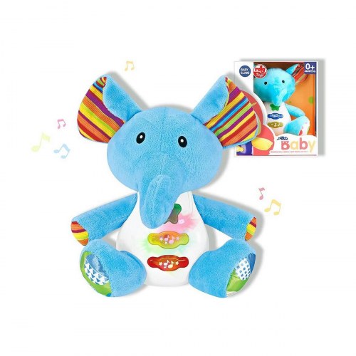 Musik bamse Reig elefant 15 cm
