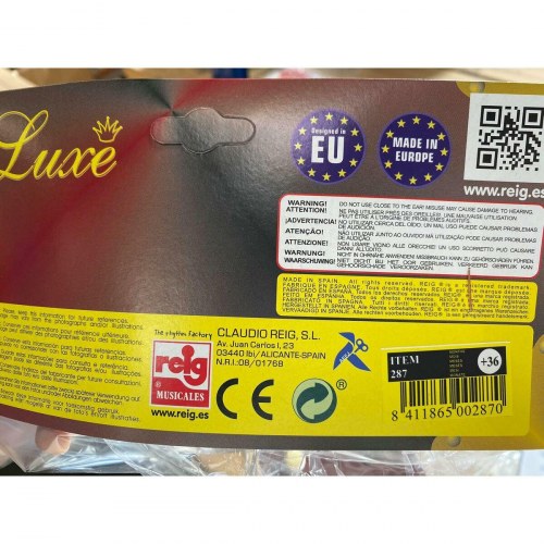 Legetøjsguitar Reig spansk børneguitar - brun, træ