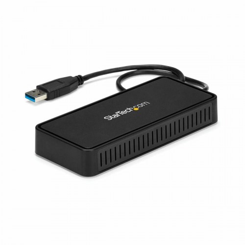 USB hub StarTech USBA2DPGB med 2x DisplayPort og Gigabit LAN