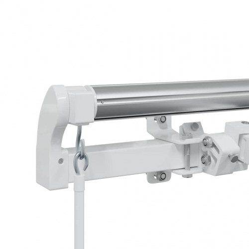 Markise Hvid 4,5 × 3 m Metal