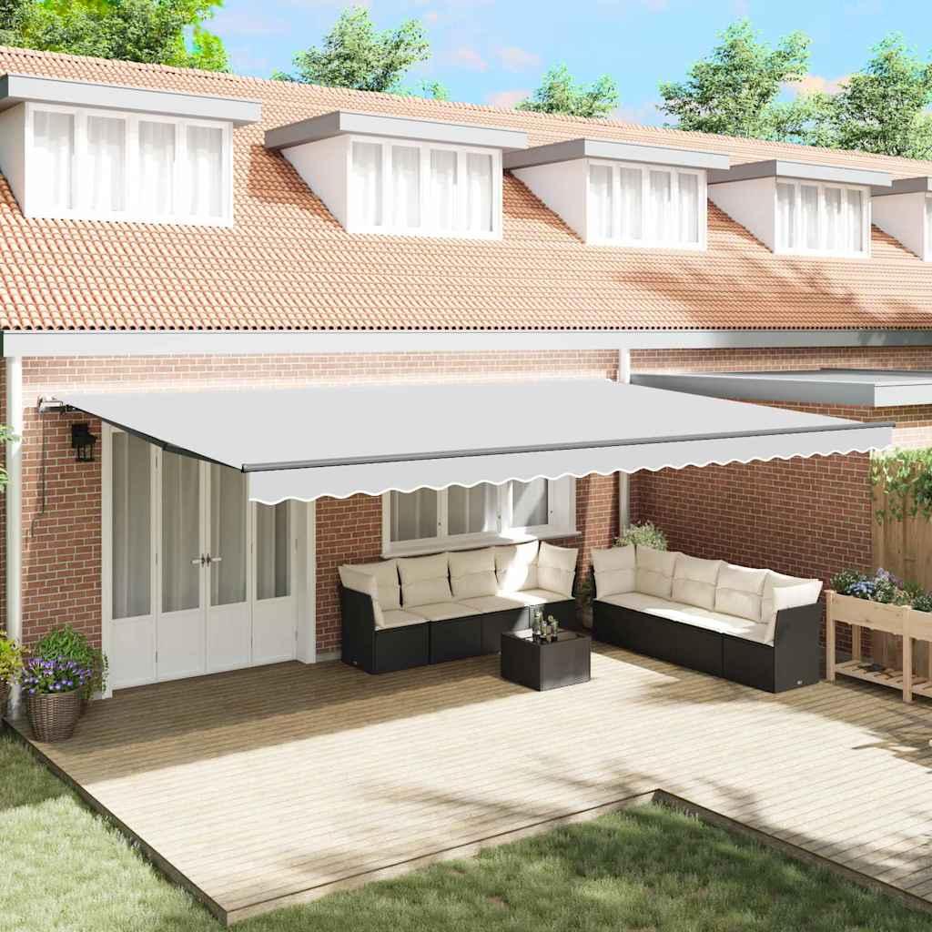 Markiseramme Antracit 6 x 3 m Metal