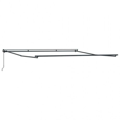 Markise Antracit 4,5 × 3,5 m Metal
