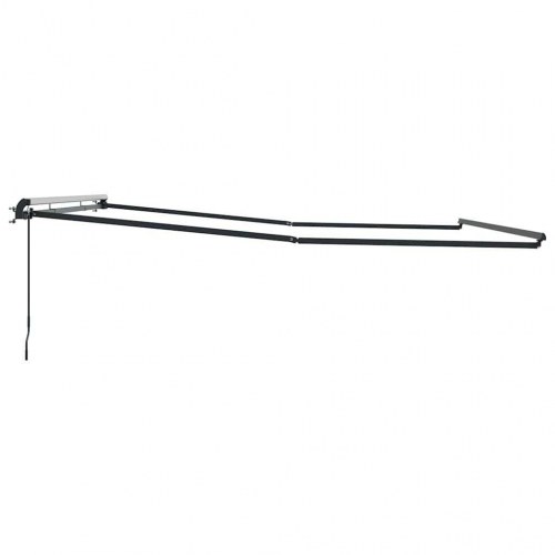 Markise Antracit 4,5 × 3,5 m Metal