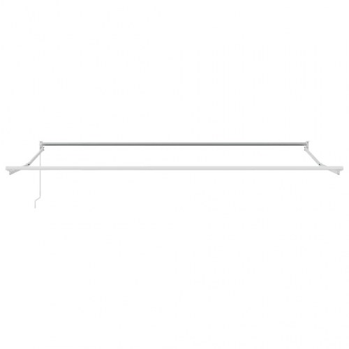 Markise Hvid 4 ×3 m Metal