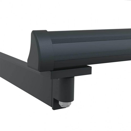Markise Antracit 3 x 2,5 m Metal