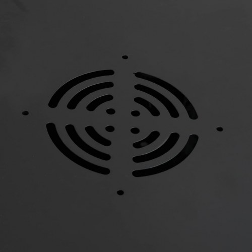 Netværksskab med opbevaring Sort 60 x 60 x 35 cm Stål