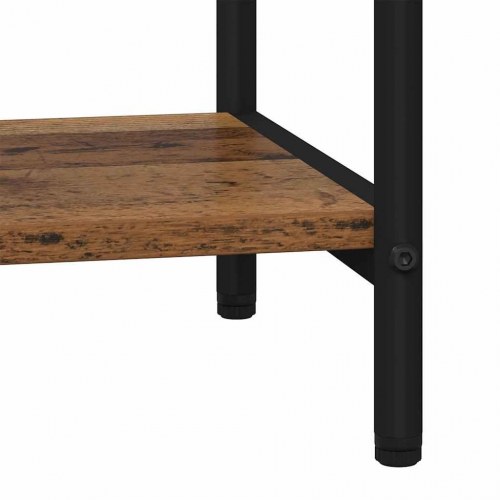 Bogreol med 3 hylder 80 x 30 x 109 cm - gammelt træ
