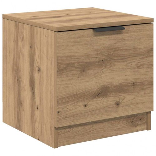 Sengeskab 2 stk artisan eg 40 x 39 x 40 cm Konstrueret træ