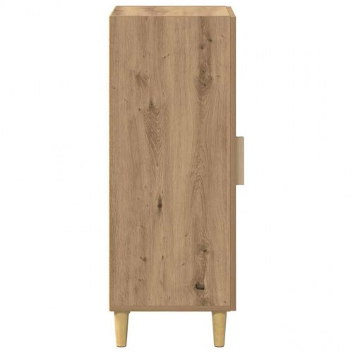 Sideboard i artisan egetræ 34,5 x 34 x 90 cm