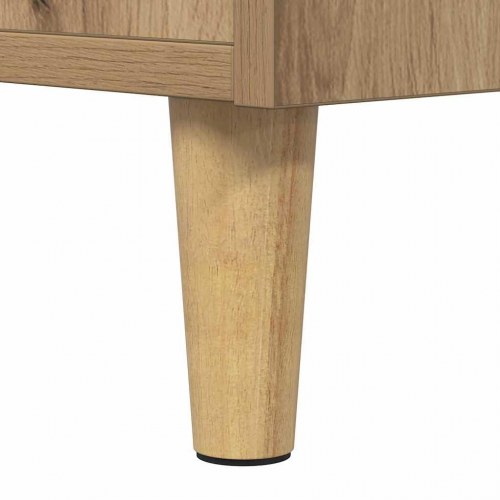 Sideboard i artisan egetræ 34,5 x 34 x 90 cm