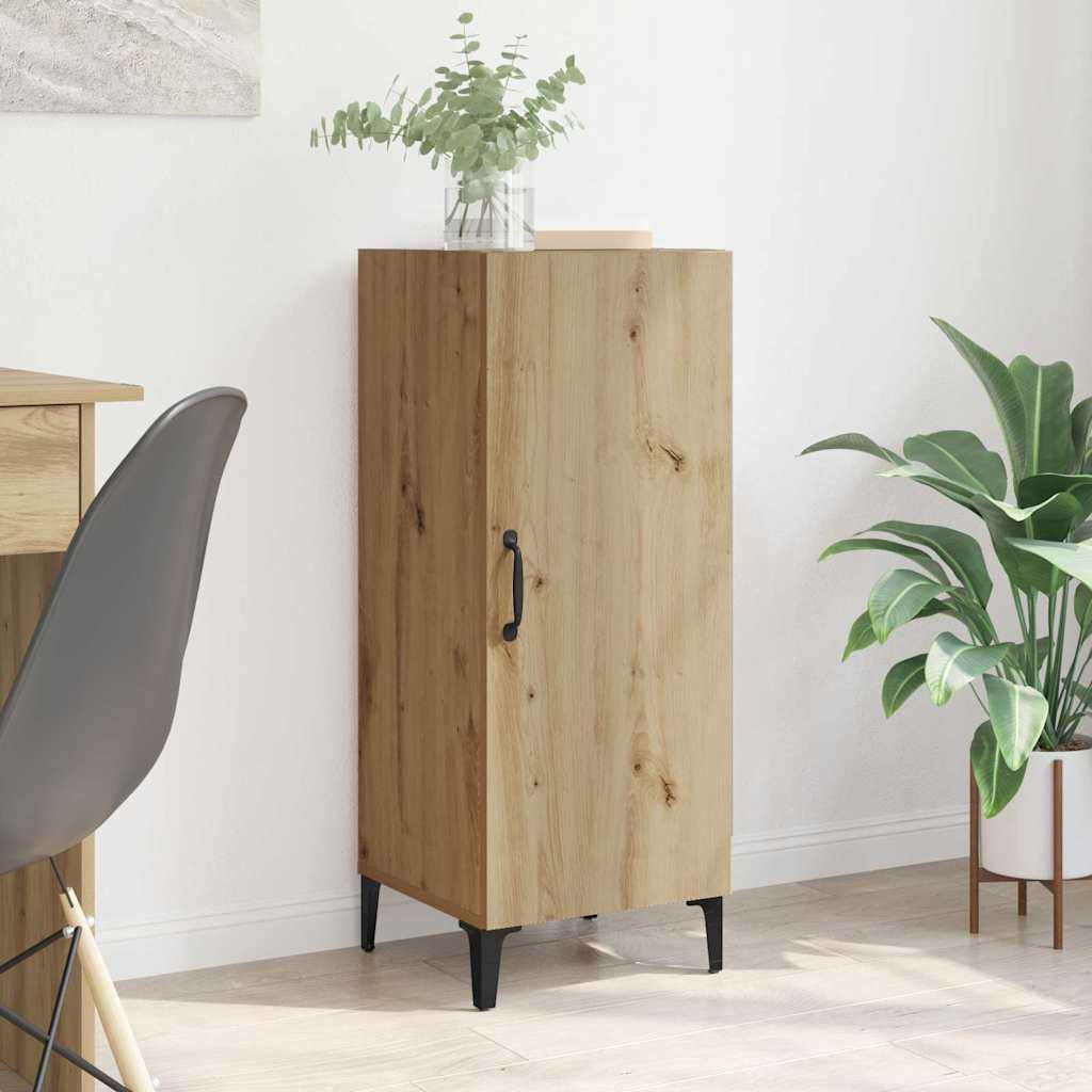 Sidebord artisan eg 34.5 x 34 x 90 cm Konstrueret træ