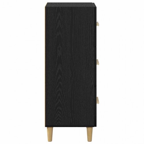 Sideboard i sort eg - 34,5 x 34 x 90 cm