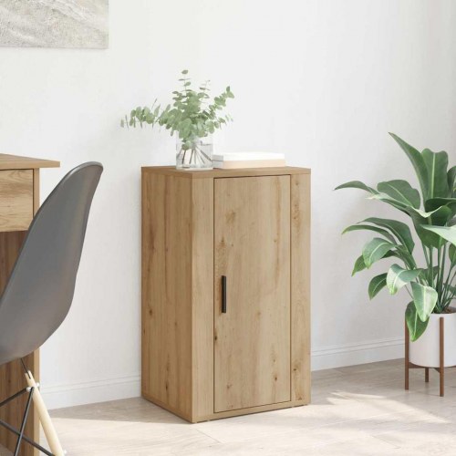 Sideboard i artisan egetræ 40 x 33 x 70 cm