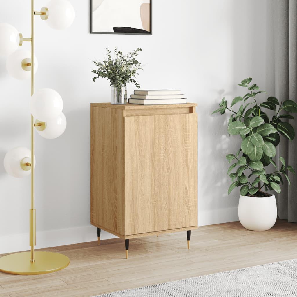 Skænk 40x35x70 cm konstrueret træ sonoma-eg