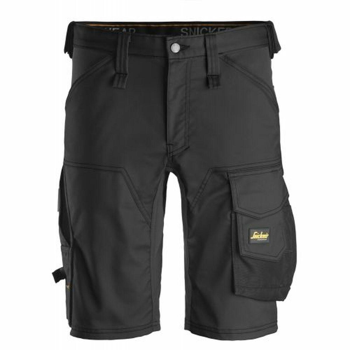Snickers Workwear arbejdsshorts - sort, str. 52