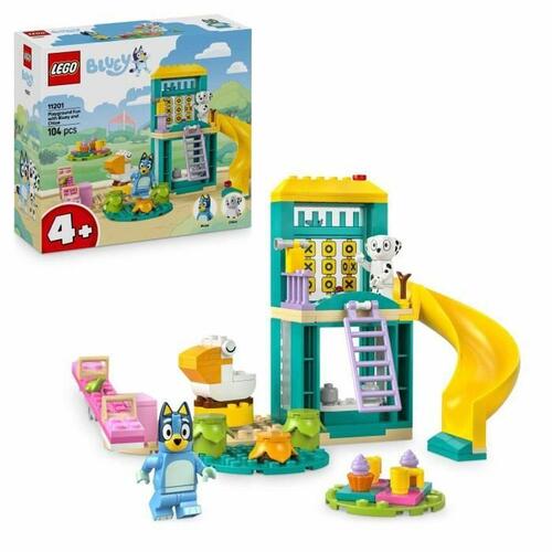 Lego Bluey legeplads - Playground Fun med Bluey og Chloe (11201) - 104 dele