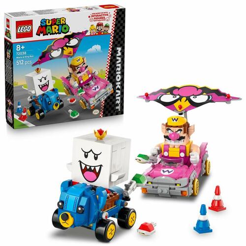 LEGO Super Mario 72038 - Wario & King Boo byggesæt (512 dele)