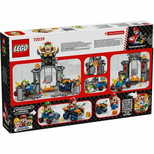 Lego Super Mario 72039 Bowser’s Castle - byggesæt, 1.068 dele