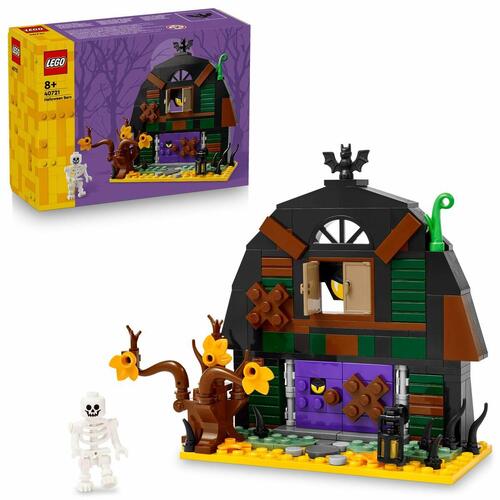 LEGO 40721 Halloween Barn - konstruktionssæt, 205 dele