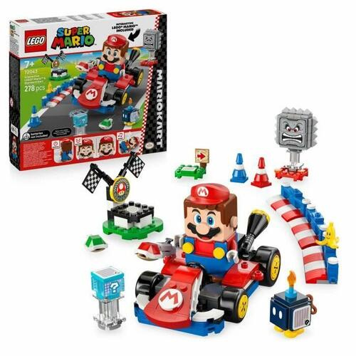 Lego Super Mario - Interaktiv Mario og Standard Kart, 278 dele