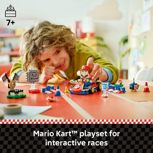 Lego Super Mario - Interaktiv Mario og Standard Kart, 278 dele
